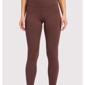 Nuuds coffee high waist elevate Legging size Large